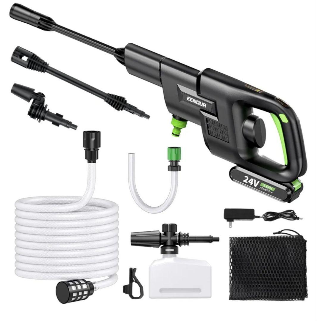 (未使用)　EENOUR 24V 充電式　コードレス　高圧洗浄機 本体