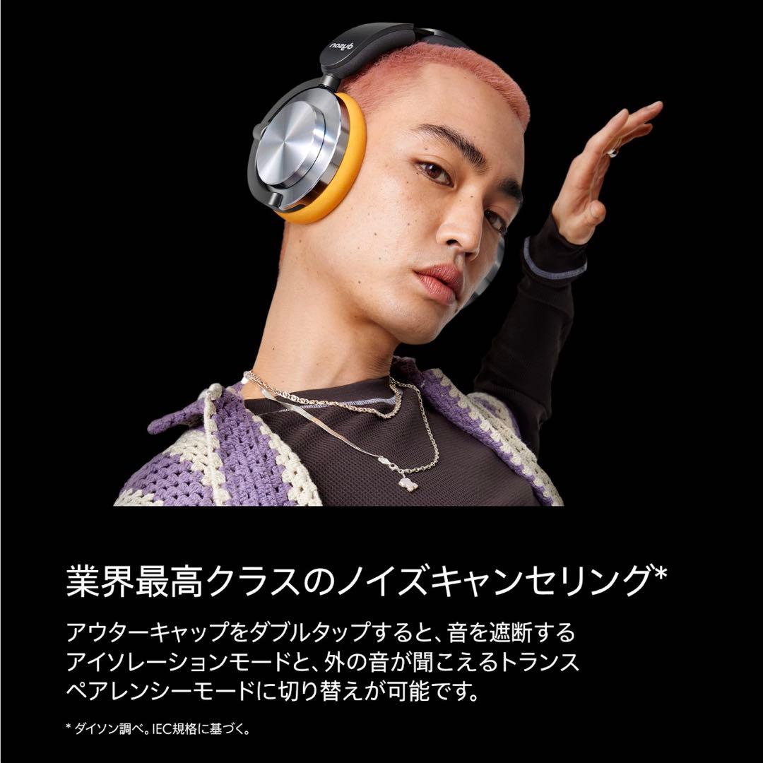 【新品/未使用】ダイソン dyson OnTrac ヘッドホン WP02