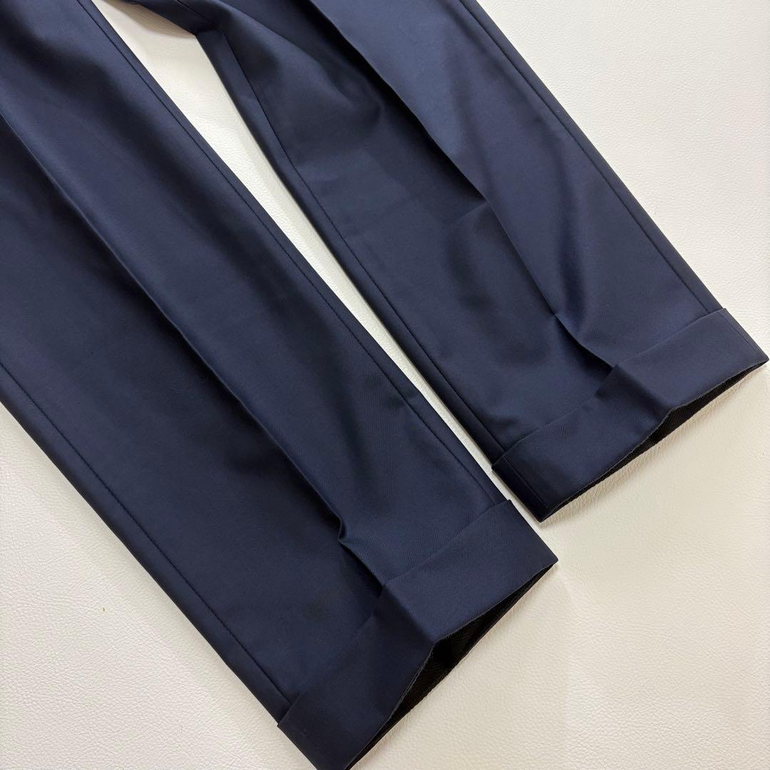 【定価95万】エルメネジルドゼニア　スーツ　15milmil15 48 紺色