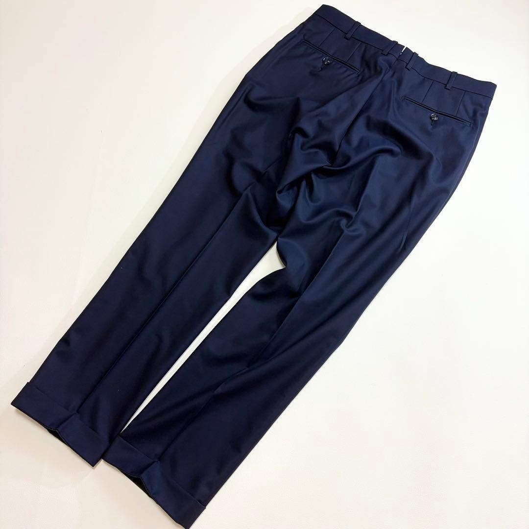 【定価95万】エルメネジルドゼニア　スーツ　15milmil15 48 紺色