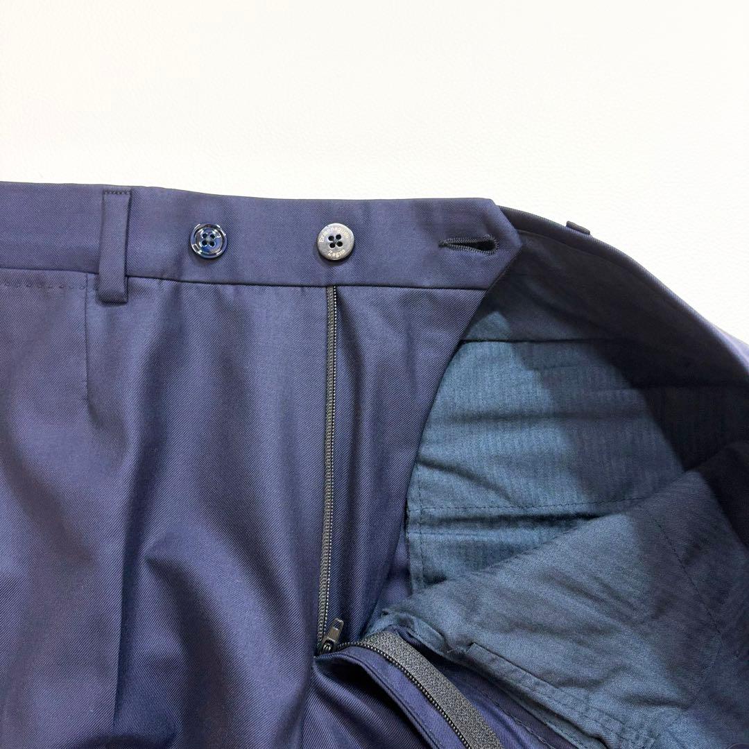 【定価95万】エルメネジルドゼニア　スーツ　15milmil15 48 紺色