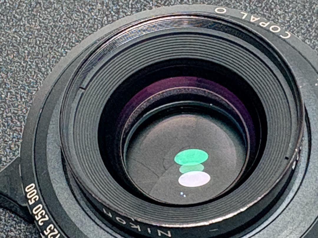 ニコン NIKKOR-W 100mm F5.6 COPAL 0 TOYOボード