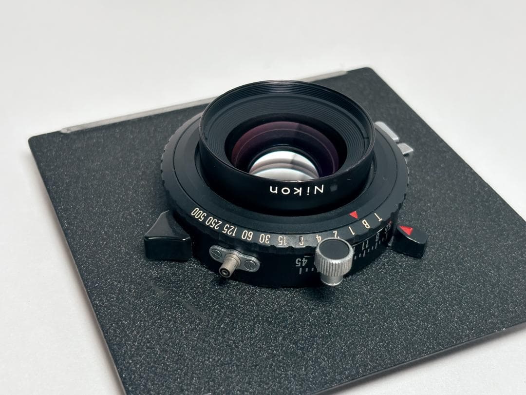 ニコン NIKKOR-W 100mm F5.6 COPAL 0 TOYOボード