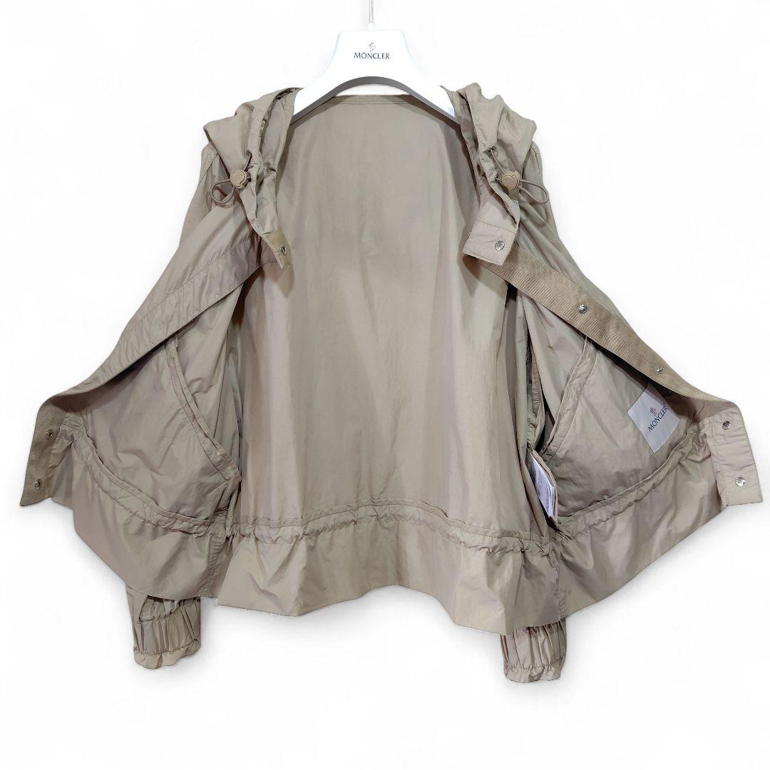 モンクレール ALBIREO ナイロンパーカー ブルゾン レディース ベージュ