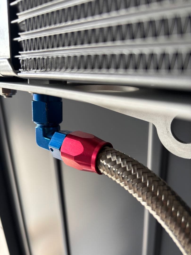 ゼファー750 他　アクティブオイルクーラー 9-13Rストレート　EARLS