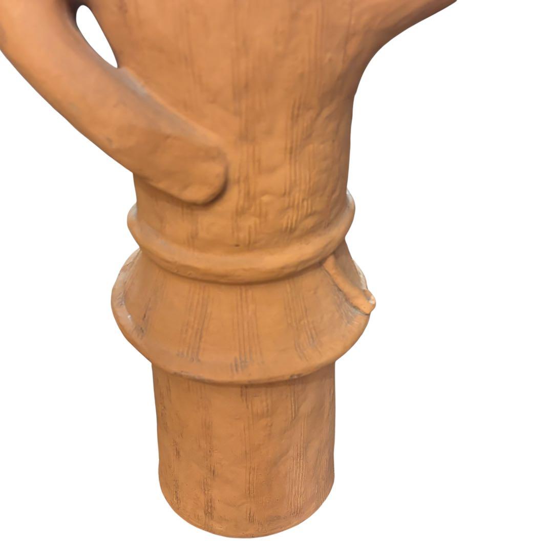 はにわ 置物 高さ約62cm 横約28cm インテリア オブジェ 陶器