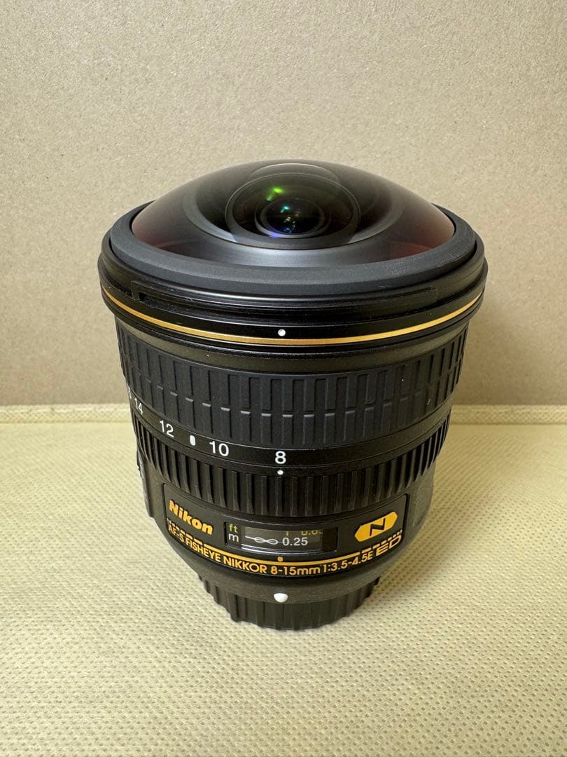 レンズ(ズーム) AF-S Fisheye NIKKOR 8-15mm f/3.5-4.5E ED