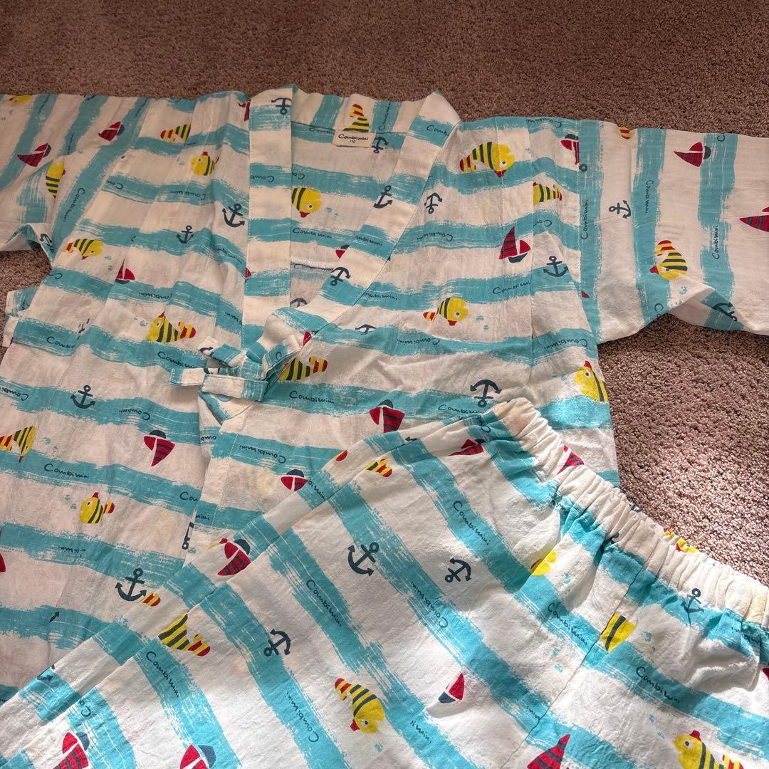 コンビミニ　Combi mini 子供用甚平　110cm