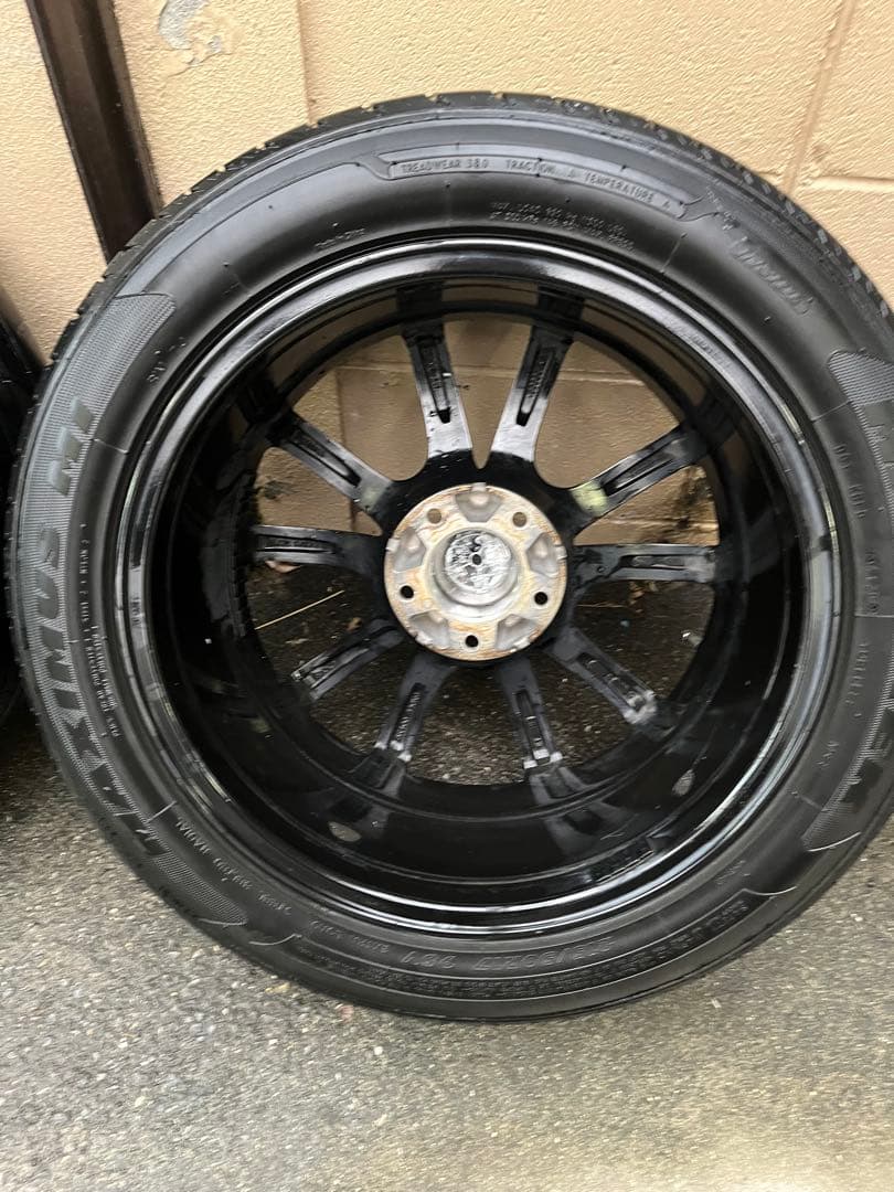 17インチ良品ブラポリ215/50R17 7.0Ｊ＋38 114.3x5H4本