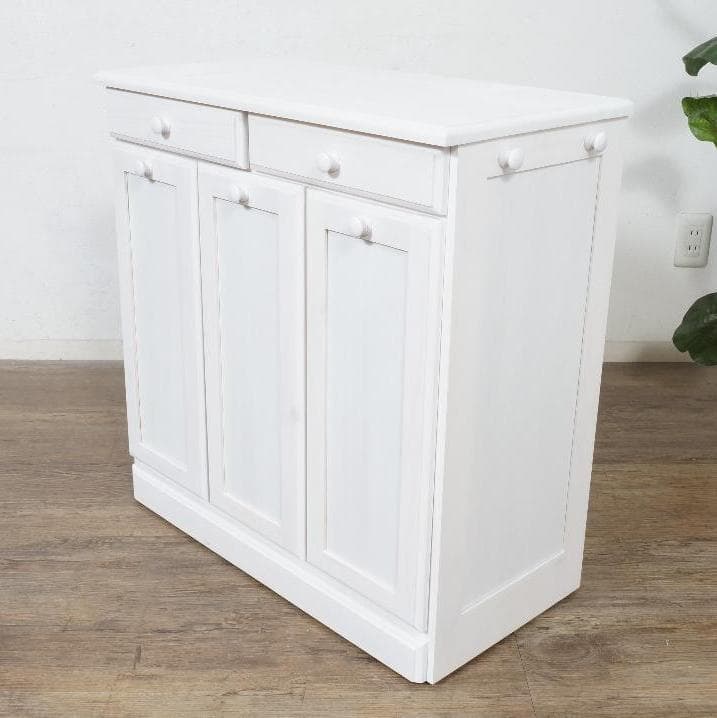 Runi⭐︎　天板タイル　ダストボックス　15L×3　ゴミ箱