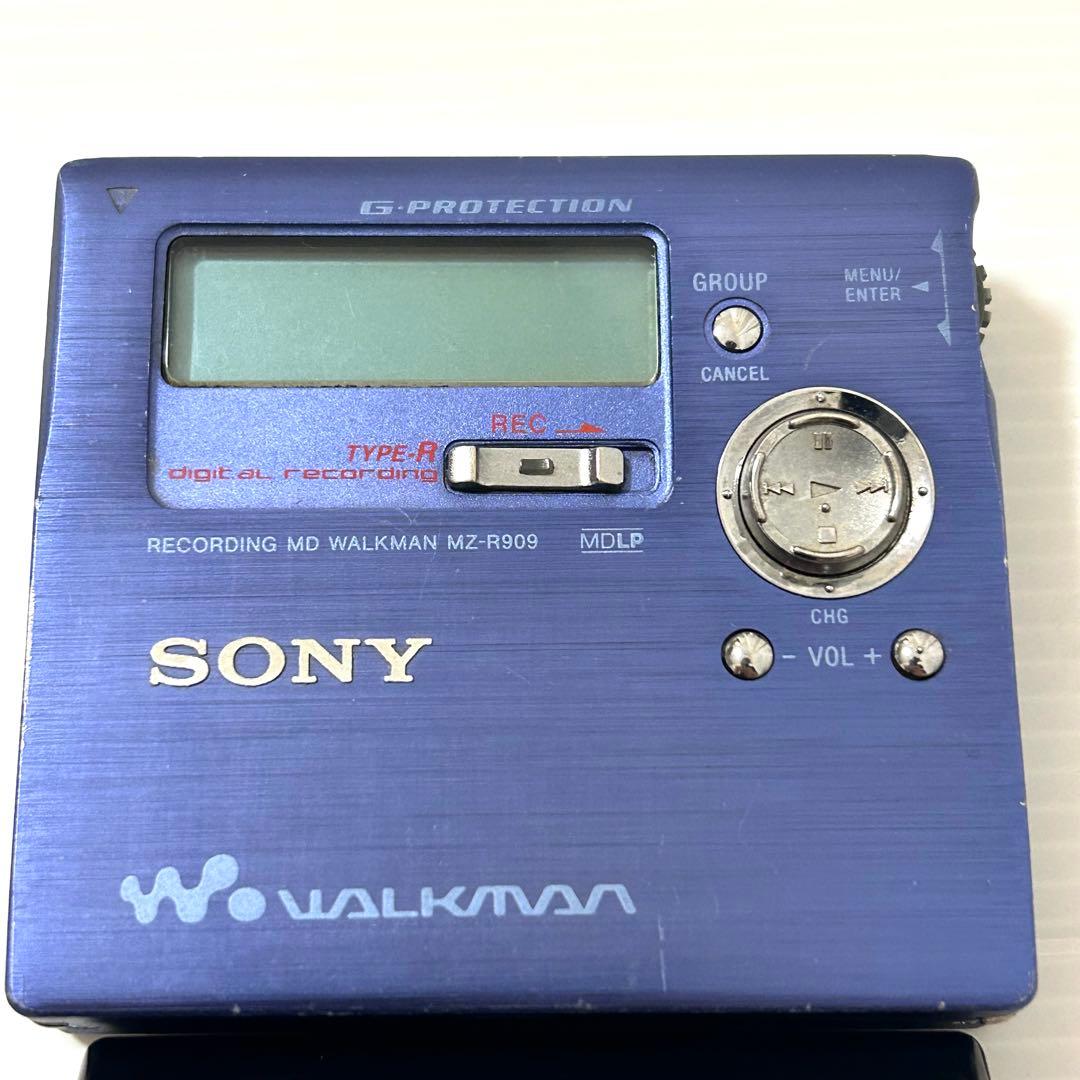 SONY ソニー MDウォークマン レコーダー MZ-R909 訳あり品