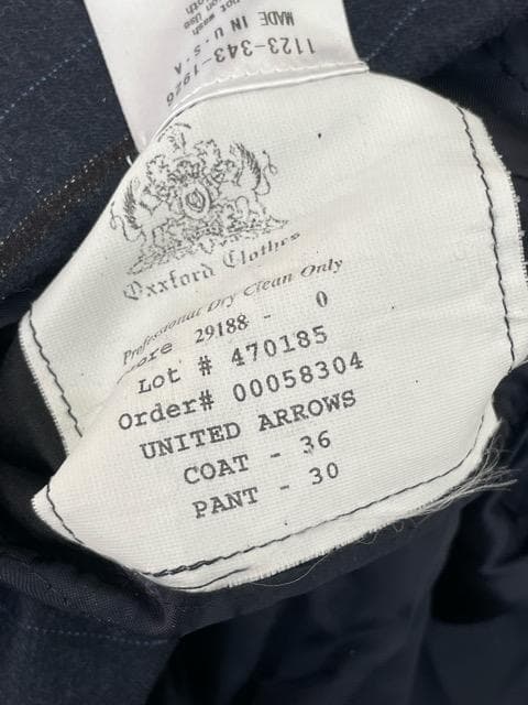 (L02239) Oxxford Clothes ウール100% 高級ジャケット