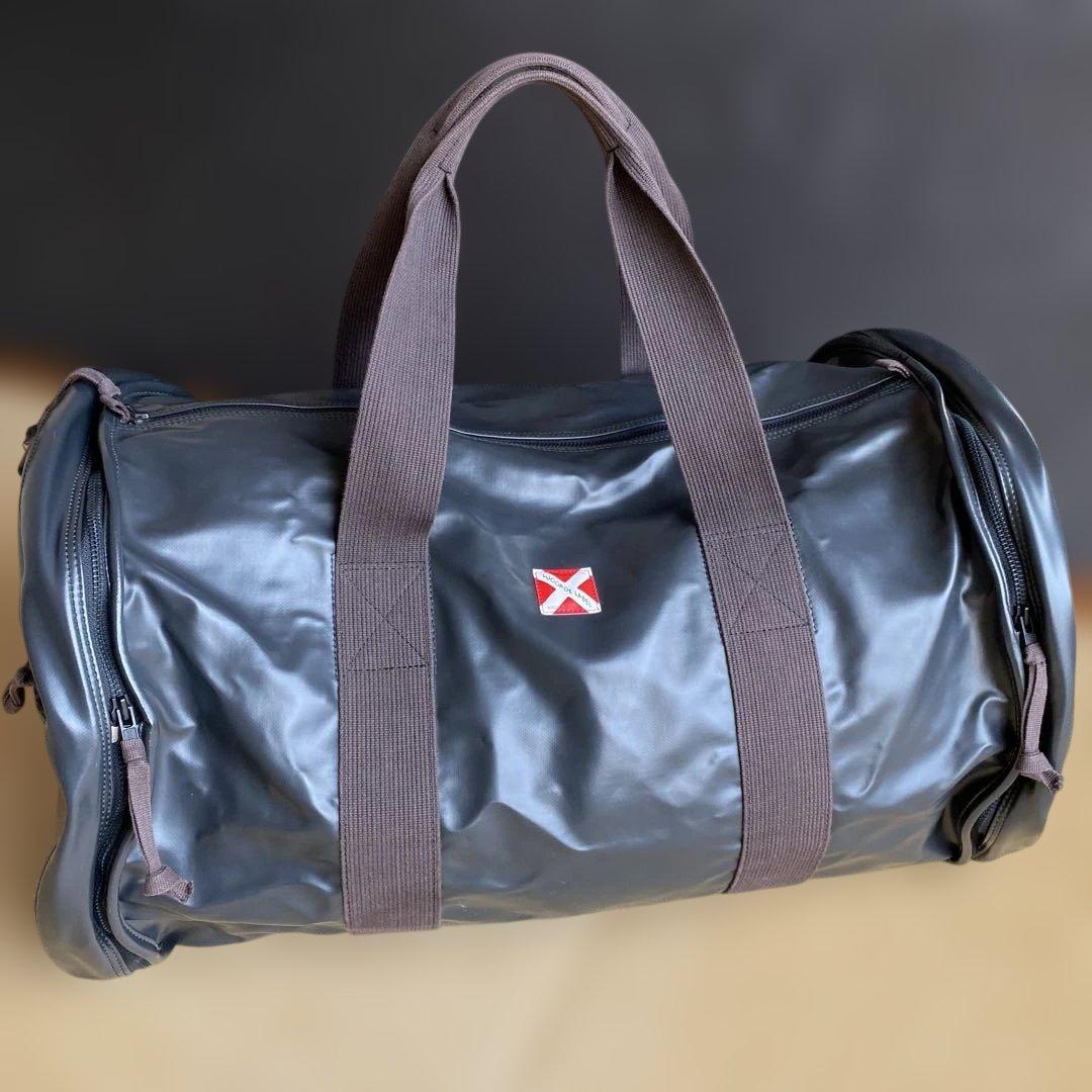 【美品】ラゲッジレーベル　ボストンバッグ　ドラムバッグ　吉田カバン