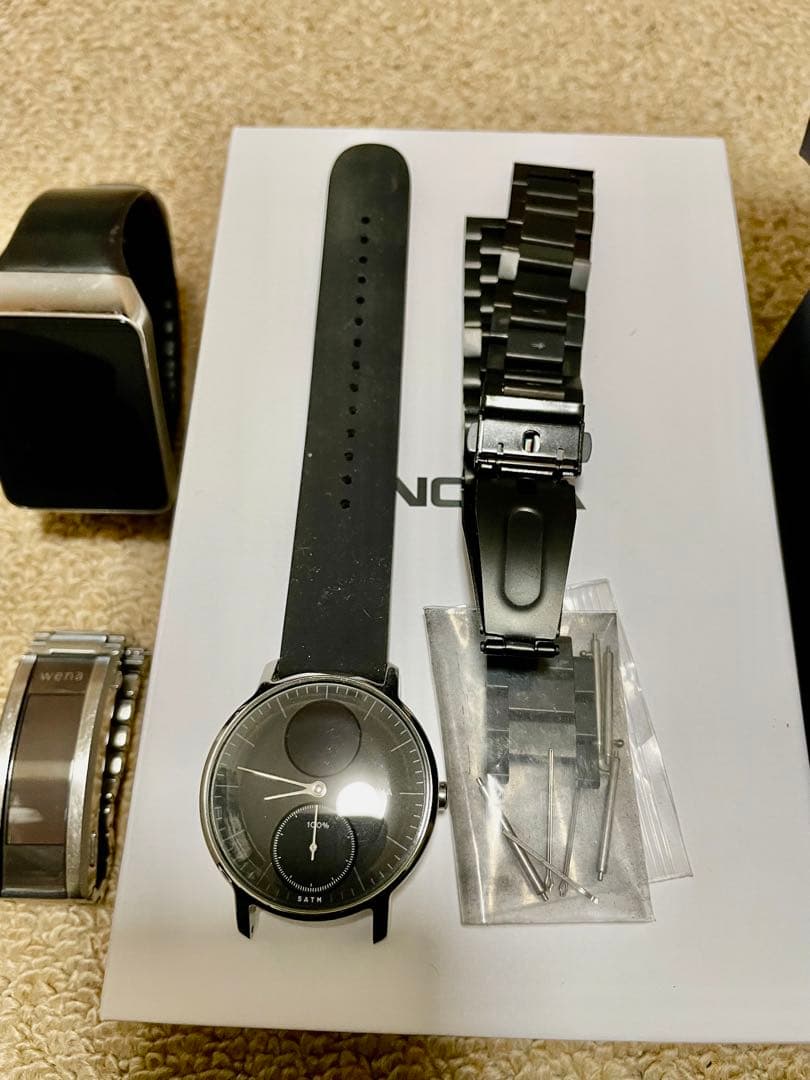 スマートウォッチ 21個ジャンクセットNOKIA ZENWATCH wena3入