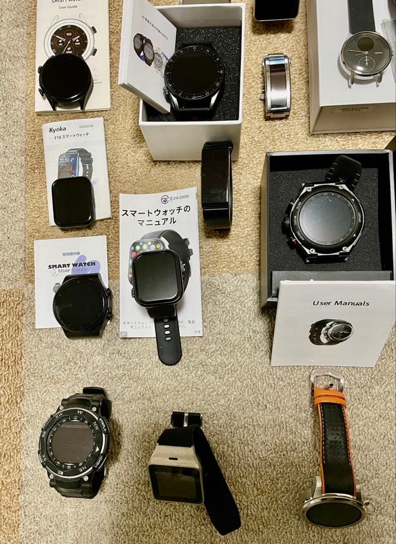 スマートウォッチ 21個ジャンクセットNOKIA ZENWATCH wena3入