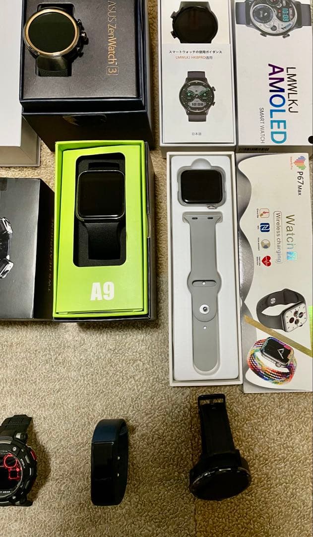 スマートウォッチ 21個ジャンクセットNOKIA ZENWATCH wena3入