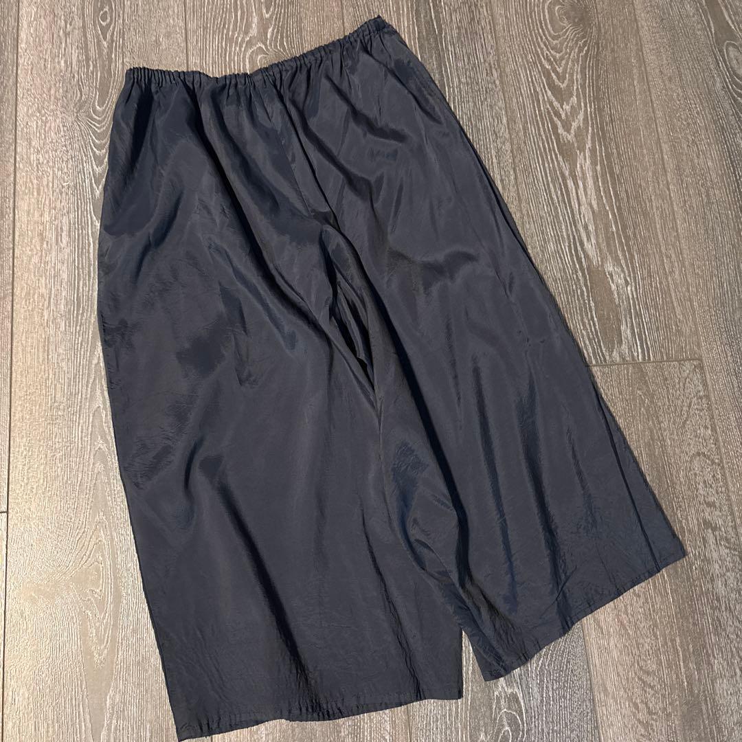 慈雨ウールチェックパンツ