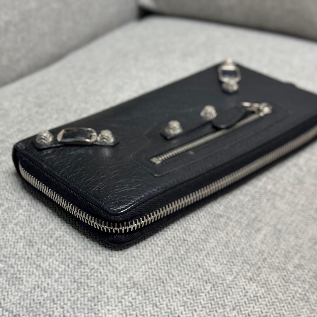 バレンシアガ クラシック コンチネンタル ジップアラウンド ウォレット