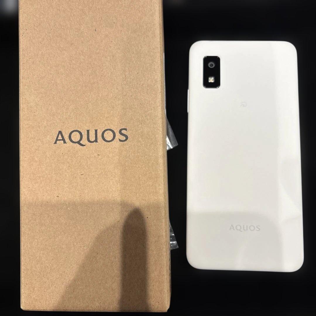 AQUOS スマートフォン本体 ホワイト