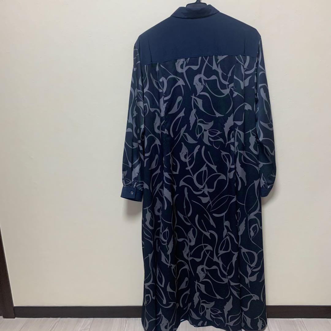 新品未使用　MORABITO モラビト　BLANC 　シャツワンピース