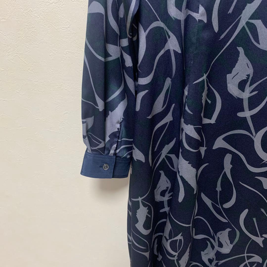 新品未使用　MORABITO モラビト　BLANC 　シャツワンピース