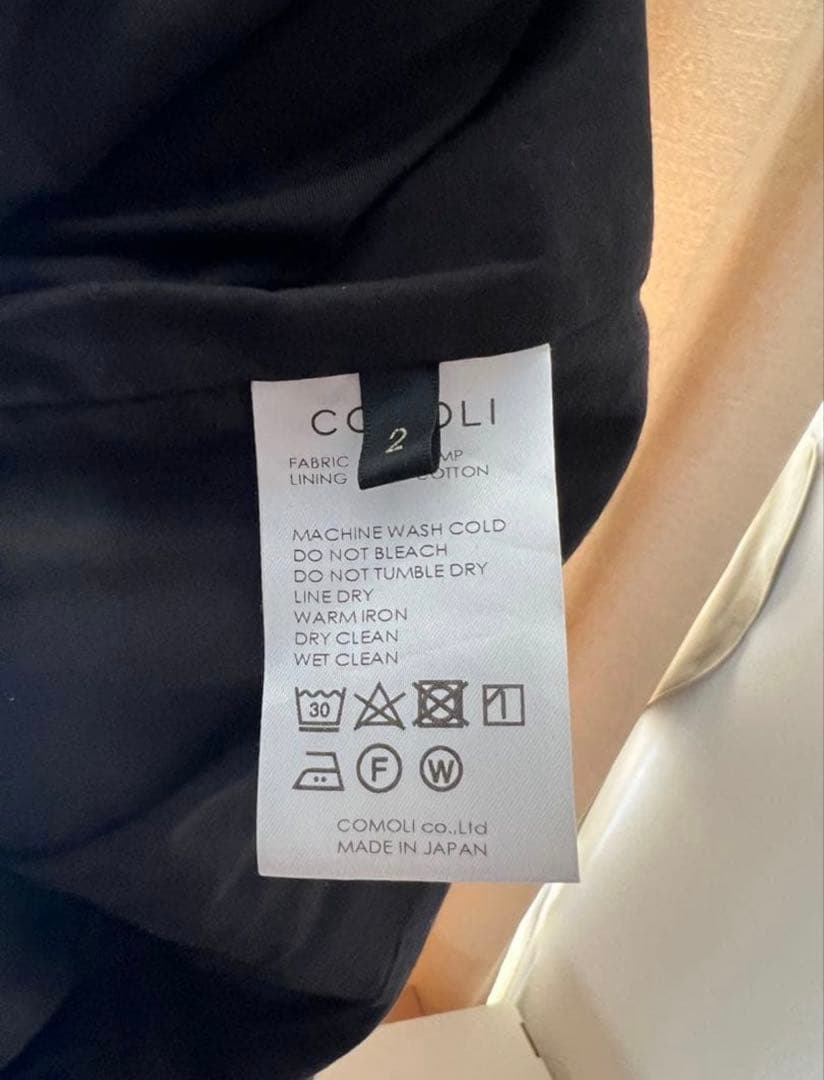 comoli カナパドローストリングパンツ size2