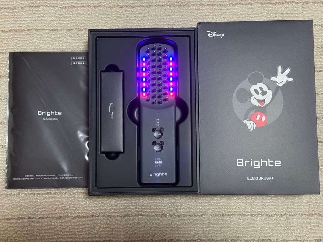【最新モデル】Brighte ELEKI BRUSH+ ミッキー