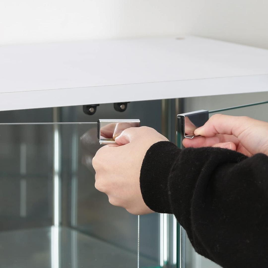 不二貿易 コレクションケース フィギュアケース 4段