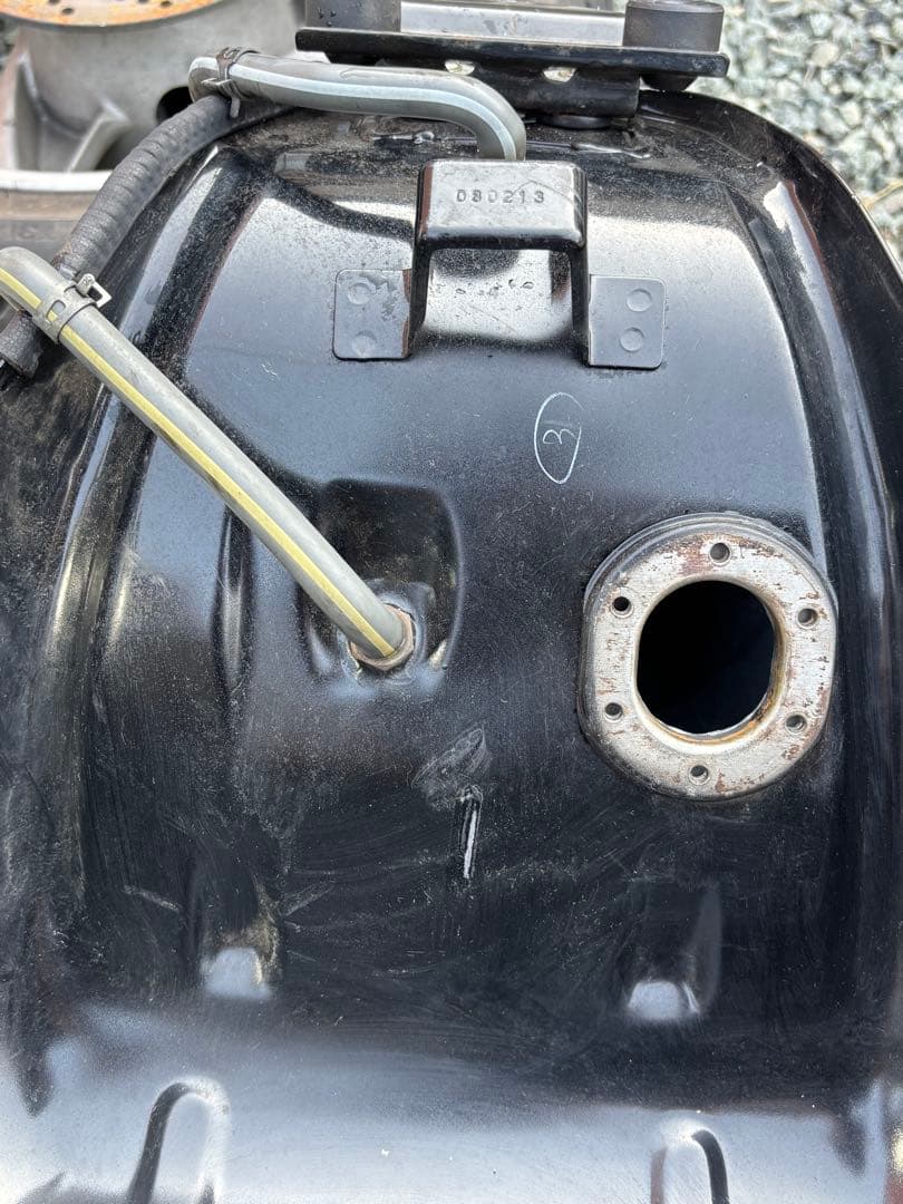 Kawasaki ZZR400N タンク　黒　エボニー