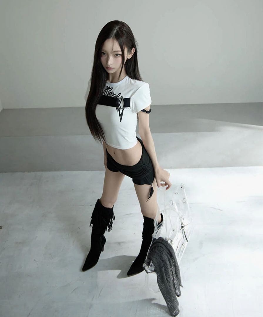 パンツ theredthread S logo belt tops