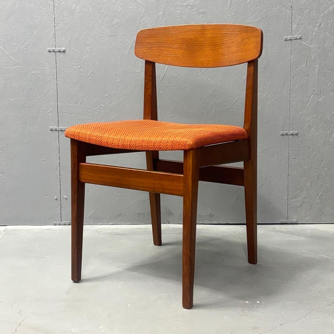 北欧 デンマーク ヴィンテージ チーク ダイニングチェア(403)