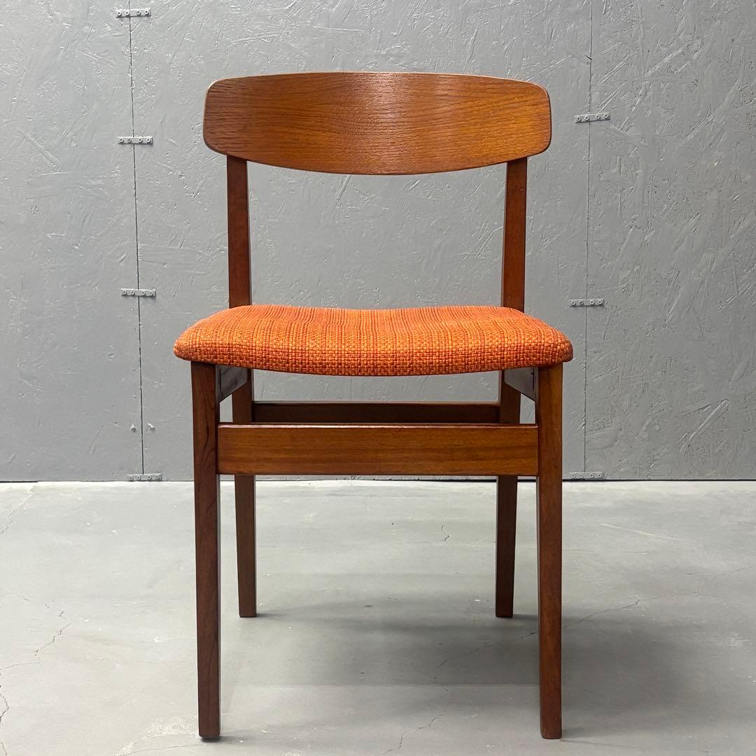 北欧 デンマーク ヴィンテージ チーク ダイニングチェア(403)