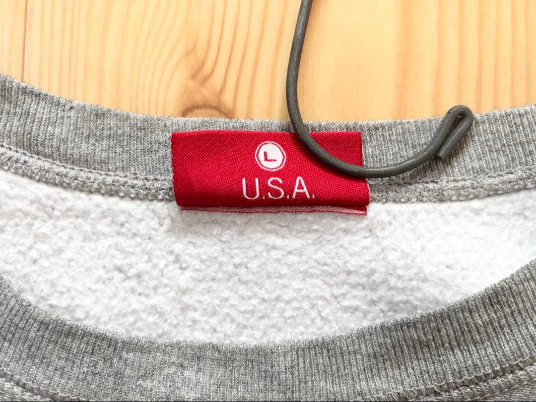 90s supreme リバースウィーブ スウェット L 初期 USA製