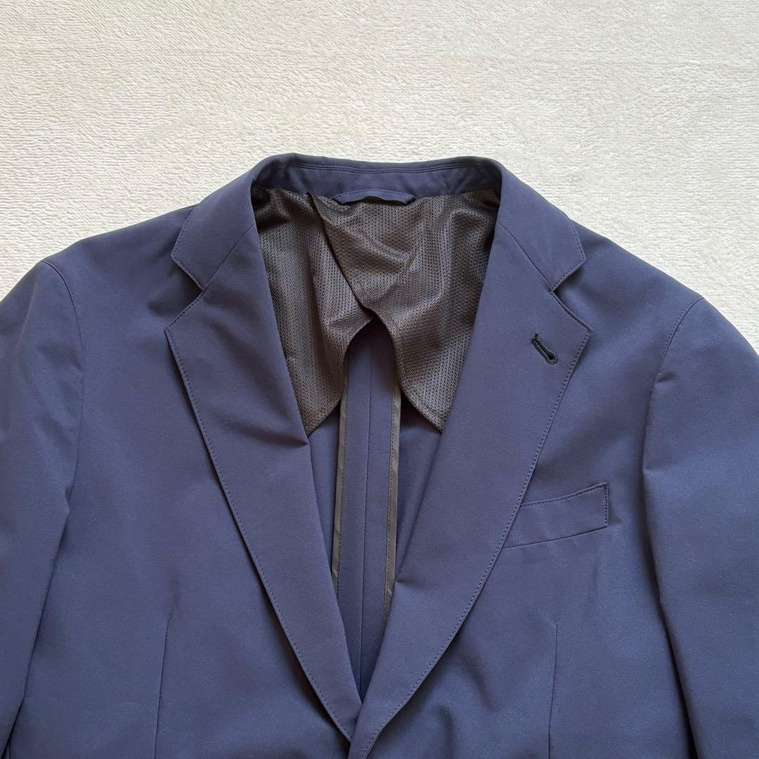 新品タグ付き DESCENTE デサント SOLOTEX セットアップネイビー