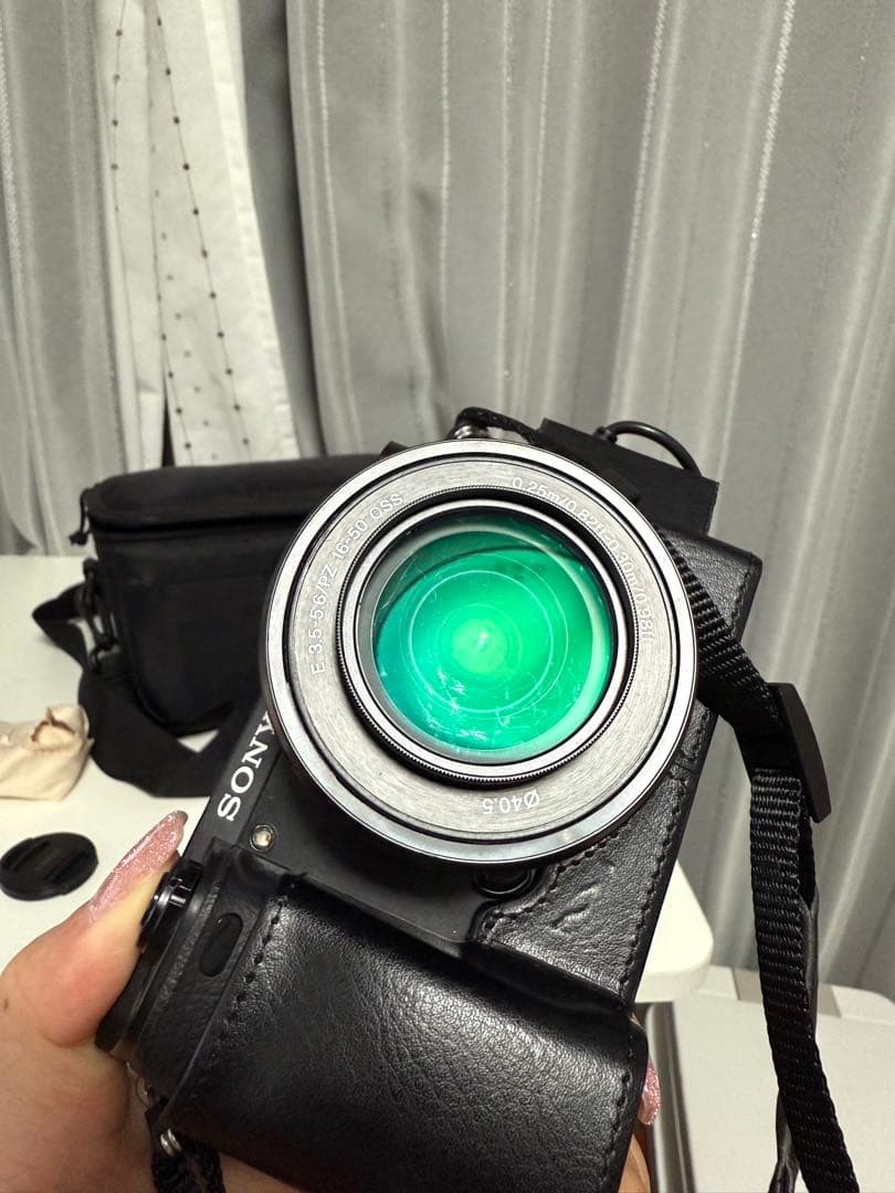 【美品】SONY α6000 ダブルズームレンズキット ブラック 説明書付き