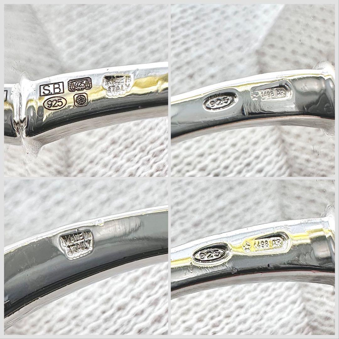 BVLGARI ブルガリ　スクエアトップ　オニキス　シルバー　カフス　925