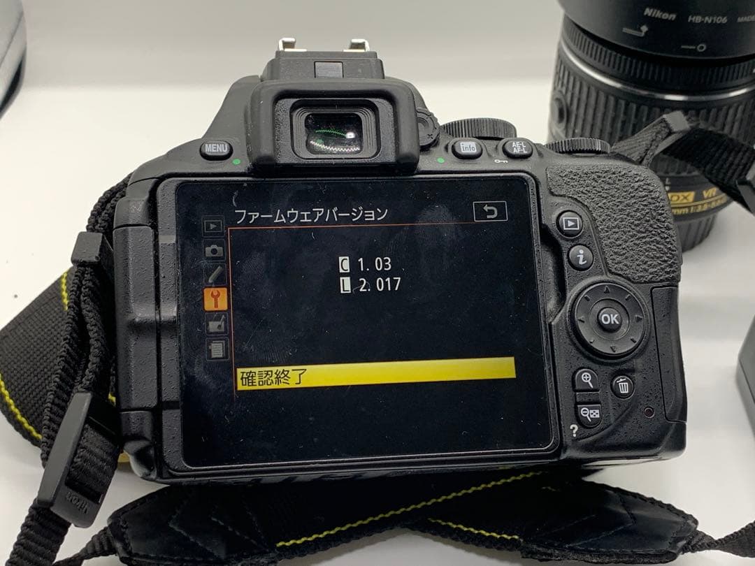 デジタル一眼カメラ Nikon D5600 レンズ2個付き（標準・単焦点
