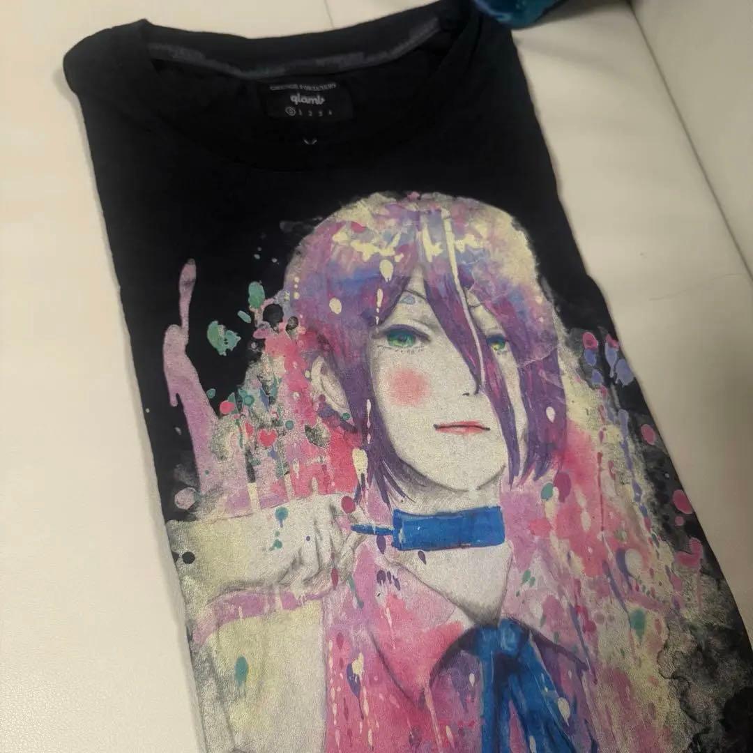glamb × チェンソーマン レゼ 水彩画 Tシャツ