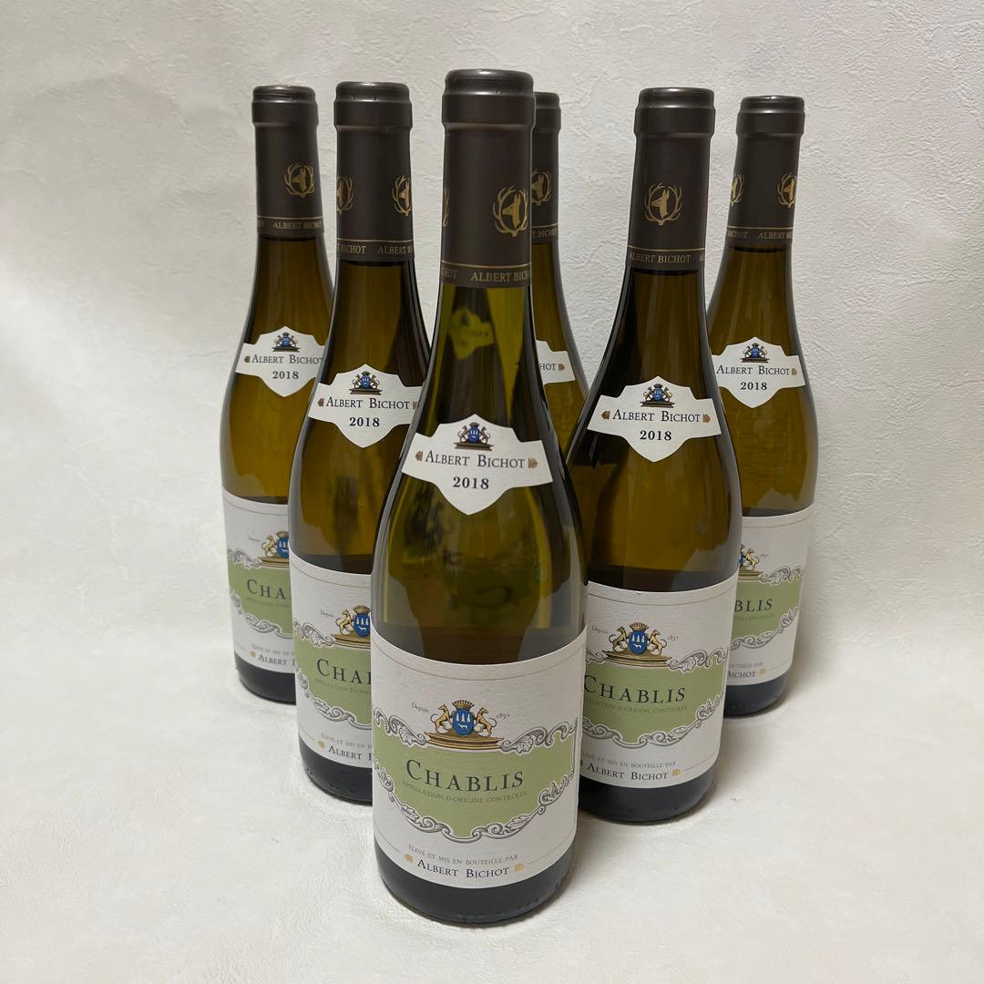 アルベール・ビショ シャブリ 2018 6本セット