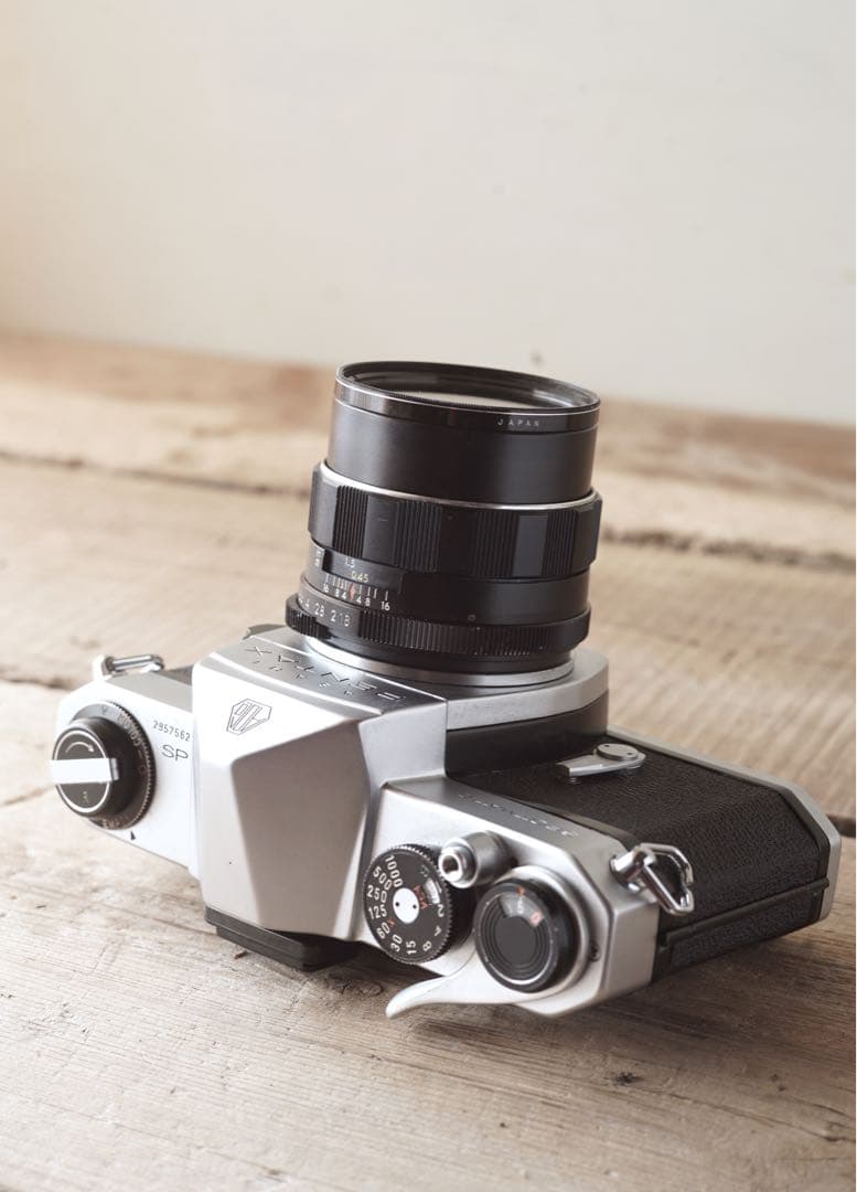【良品】一眼レフの名機！ペンタックスSP タクマー55mm/f1.8