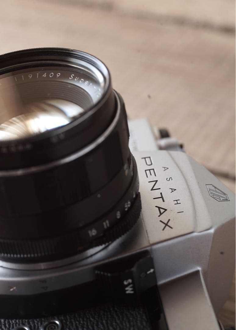 【良品】一眼レフの名機！ペンタックスSP タクマー55mm/f1.8