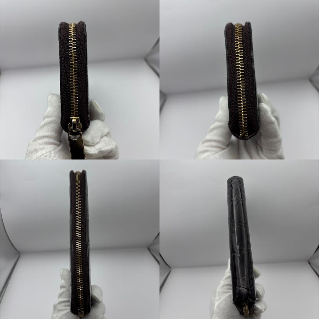 ルイヴィトン ヴェルニ ジッピーウォレット 長財布 ラウンドファスナー レッド