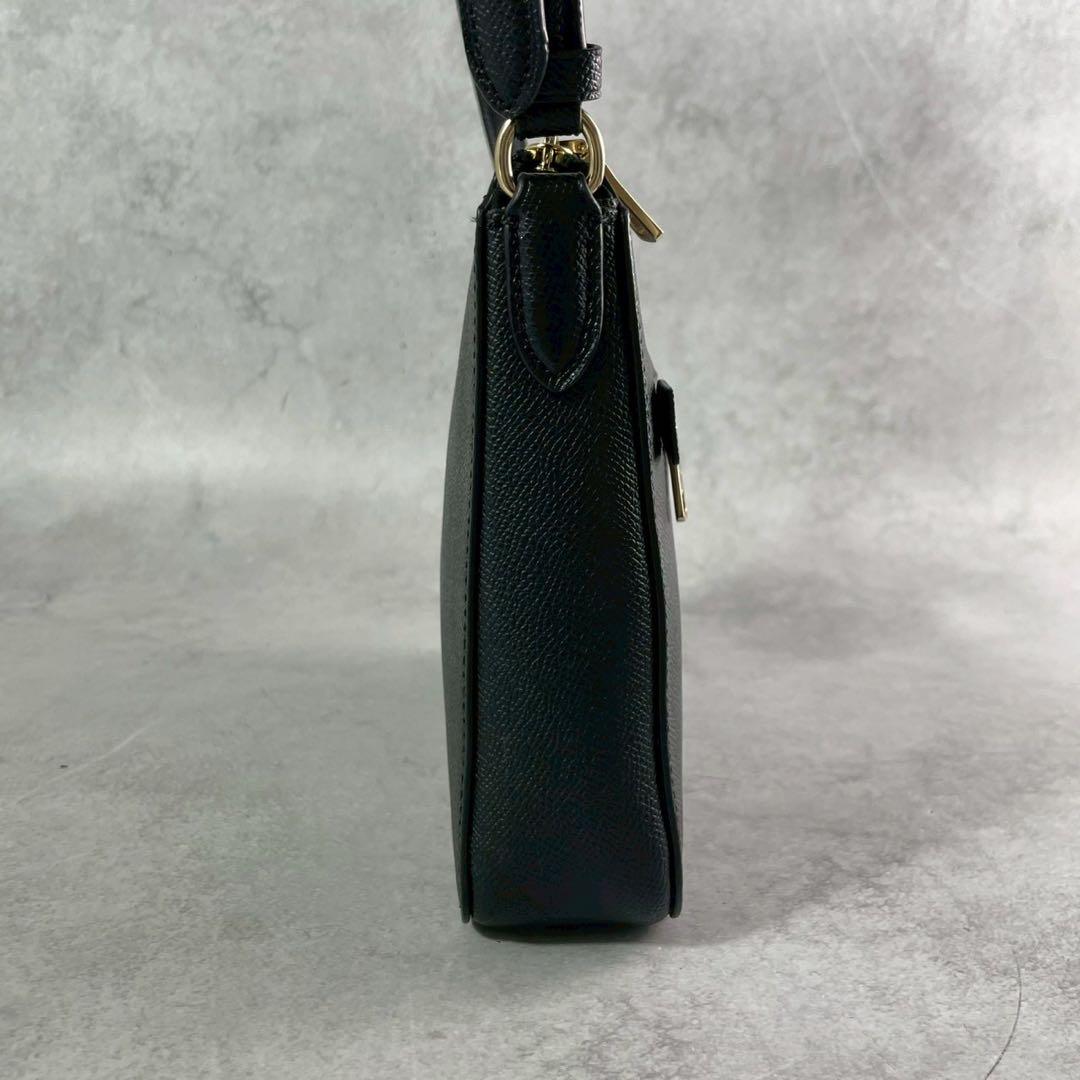 ✨極美品✨コーチ　ギャラリーファイルバッグ　ショルダーバッグ　レザー　ブラック