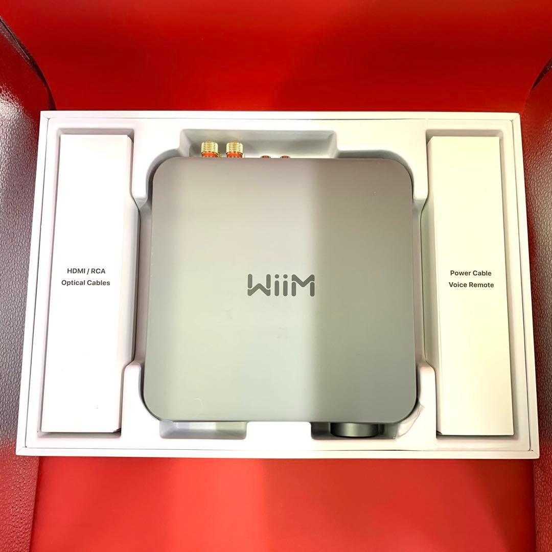 【開封・未使用】WiiM Amp：AirPlay 2 オーディオ 音楽 サウンド