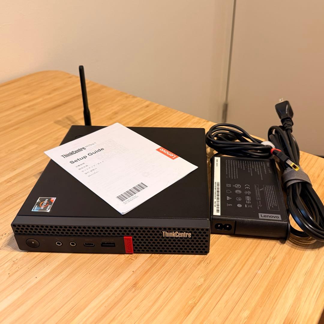 【動作良好】ThinkCentre M75q Tiny メモリ16G WiFi有