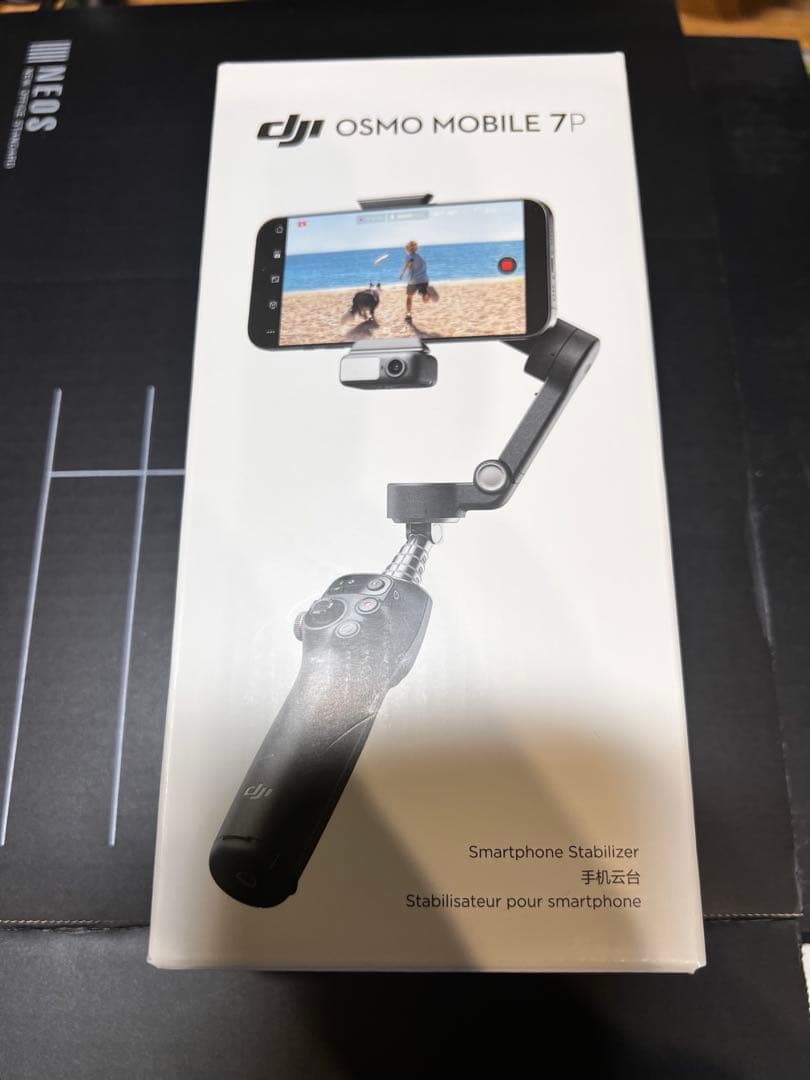 【美品】DJI Osmo Mobile 7P（動作検知カメラ付き）