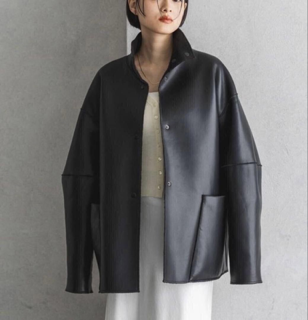 A part by⭐️アパートバイローリーズ ムートンリバーブルゾン