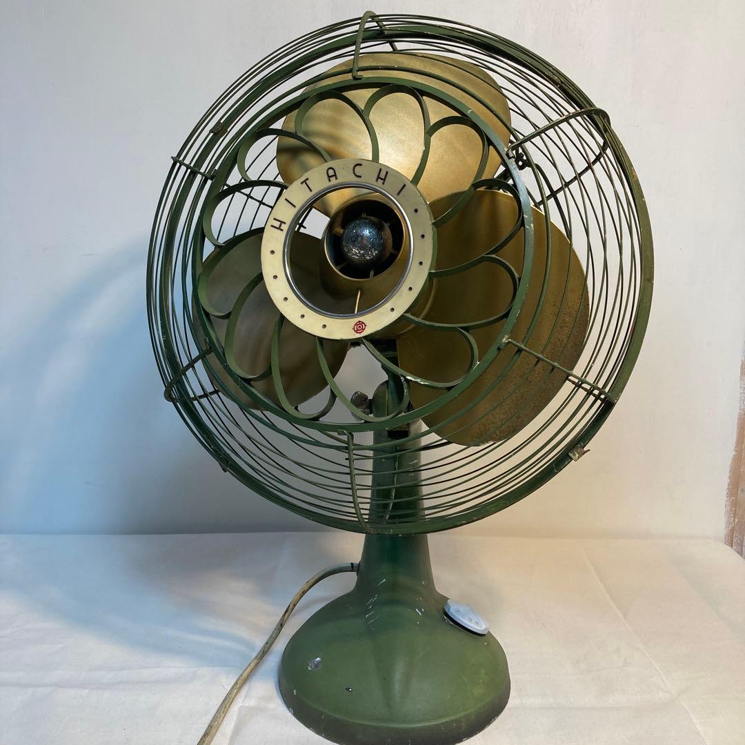 HITACHI レトロ扇風機 3枚羽根