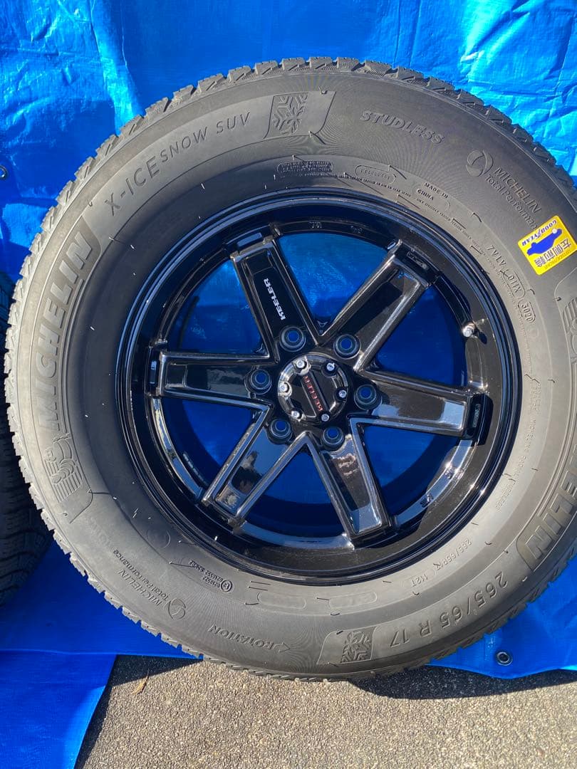 ランクルプラド150 ミシュランX-ICE  タイヤ4本セット17インチ