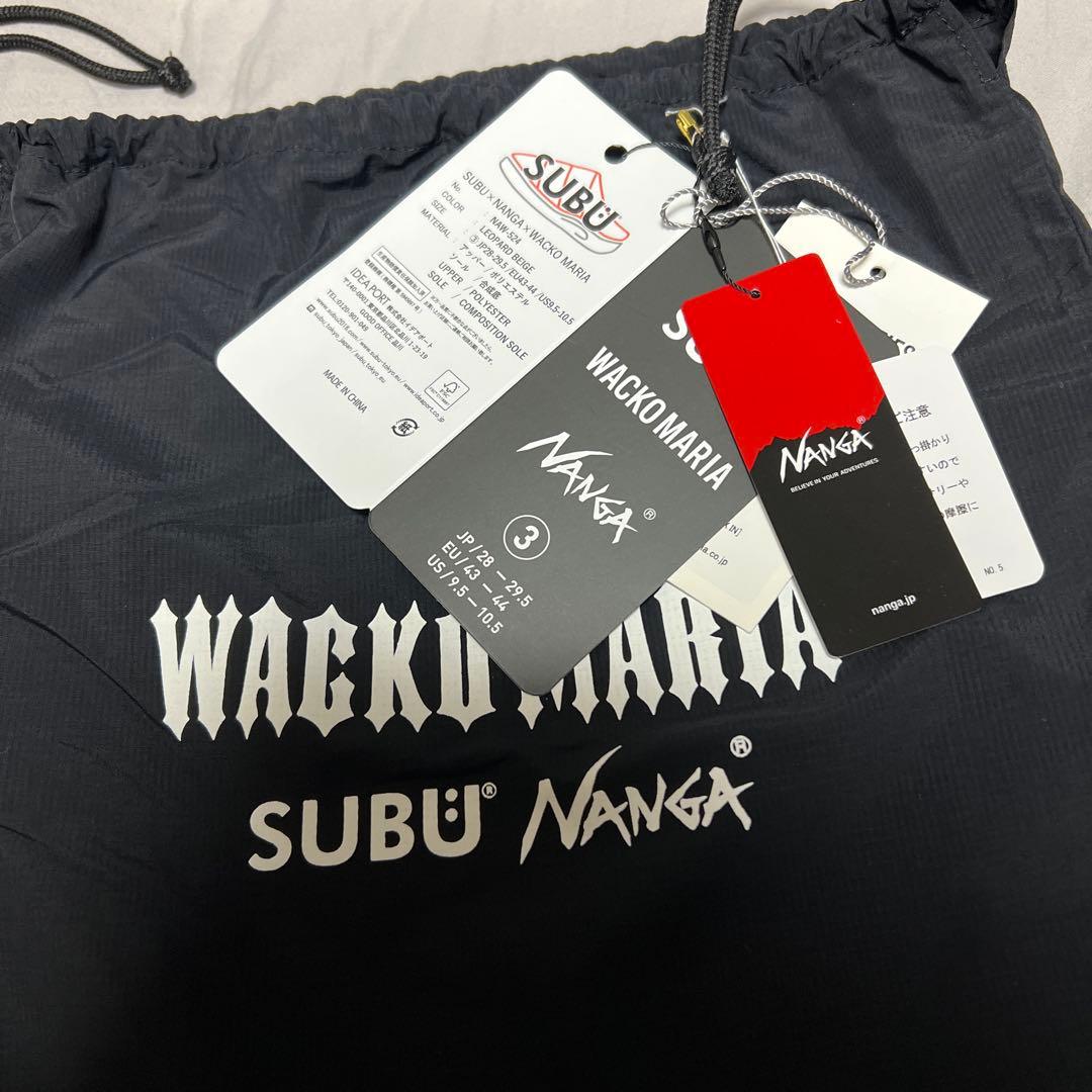 Wacko Maria Subu nanga サンダル　ミュール